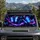 Blue Butterfly Galaxy Fantasy With Violet Glow For Celestial Aesthetic Travel Lovers Car Sunshade - 2