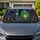 Neon Alien Jungle Jar With UFO For Retro Sci Fi Road Trips And Gamer Decor Fans Gift Car Sunshade - 1