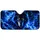 Thunder Blue Wolf With Lightning Storm Fantasy Wildlife Decor For Dark Aesthetic Fans Car Sunshade - 3