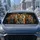 Three Bengal Tigers In Dark Jungle Dusk For Safari Road Trips And Wildlife Nature Fans Car Sunshade - 2