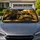 Cool Cats Road Trip With Sunglasses Golden Sunset Travel Decor For Pet Lovers And Drivers Car Sunshade - 1