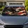 Patriotic Bald Eagle American Flag Grunge Americana Decor For Veterans And Drivers Car Sunshade - 1