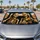 Funny Skeleton Road Trip Duo In Desert Cabin For Spooky Summer Adventure Drivers Car Sunshade - 2