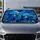 Glowing Sea Turtles In Deep Ocean Reef For Coastal Road Trips And Beach Lovers Gift Car Sunshade - 5