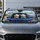 Cream Toy Poodles In Blue SUV Alpine Mountain Road Trip Decor For Dog Loving Drivers Car Sunshade - 5
