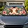 Cute Cow With Pink Bow And Floral Crown For Farmhouse Decor And Country Girl Style Car Sunshade - 1