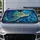 Sea Turtle Ocean Decor Deep Blue Coastal Vibes For Beach Lovers And Marine Life Fans Car Sunshade - 5