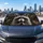 Realistic Raccoon Portrait With Woodland Leaves Outdoor Wildlife Gift For Nature Lovers Car Sunshade - 5