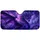 Purple Crystal Dragon In Stormy Twilight Fantasy For Gothic Adventure Decor Fans Car Sunshade - 3