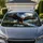 Majestic Bald Eagle Over Mountain Creek For Wilderness Travel And Nature Cabin Decor Car Sunshade - 1