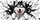 Playful Siberian Husky Bursting Through Jagged Black Cracks For Dog Loving Road Trips Car Sunshade - 6