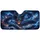 Eastern Dragon Storm Fantasy With Icy Flames For Bold Gothic Night Drive Myth Fans Car Sunshade - 3