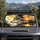 Gray Wolf Forest Sunset Watercolor Wilderness Decor For Nature Lovers And Campers Car Sunshade - 2