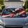 Bald Eagle American Flag Americana Patriotic July Fourth Decor For Veterans And Patriots Car Sunshade - 1