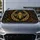 Golden Bee And Laurel Botanical Decor For Elegant Gothic Cottagecore Nature Lovers Car Sunshade - 5