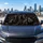 Gothic Grim Reaper Skulls With Chains For Dark Fantasy Horror Decor Fans And Metalheads Car Sunshade - 5