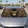 Ivory Whitetail Buck With Woodland Camo For Hunting Season Outdoor Enthusiasts Fans Car Sunshade - 2