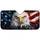 Bald Eagle Patriotic Flag Abstract Paint Splashes For Fourth Of July Road Trip Fans Car Sunshade - 3