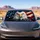 Bald Eagle Patriotic Flag Abstract Paint Splashes For Fourth Of July Road Trip Fans Car Sunshade - 4