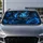 Dark Fantasy Storm Dragon With Blue Lightning Energy For Gothic Adventure Fans And Gamers Car Sunshade - 4