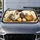 Whimsical Fluffy Chicken Family With Scratchy Ink Farmhouse Decor For Poultry Lovers Car Sunshade - 5