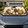 Whimsical Fluffy Chicken Family With Scratchy Ink Farmhouse Decor For Poultry Lovers Car Sunshade - 1