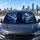 Black Kitten Under Starry Night Sky Celestial Decor For Cat Lovers And Dreamy Drives Car Sunshade - 5