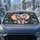 Cute Baby Elephant Jungle Leaves For Playful Road Trip Decor And Animal Lovers And Kids Car Sunshade - 2