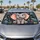 Cute Baby Elephant Jungle Leaves For Playful Road Trip Decor And Animal Lovers And Kids Car Sunshade - 4