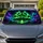 Neon Alien UFO Forest Aurora Space Scene For Sci Fi Road Trip Style Mystery Lovers Car Sunshade - 1