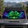 Neon Alien UFO Forest Aurora Space Scene For Sci Fi Road Trip Style Mystery Lovers Car Sunshade - 2