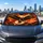 Bald Eagle Lightning Storm Patriotic Fiery Sky Decor For Freedom Lovers And Veterans Car Sunshade - 5