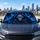 Blue Grim Reaper Skull Dark Fantasy Gothic Travel Style For Metal Fans And Drivers Car Sunshade - 5
