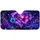 Galaxy Butterfly Rose Heart With Violet Stars For Dreamy Celestial Decor Lovers Gift Car Sunshade - 3