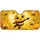 Cute Honeybee And Honeycomb Golden Decor For Summer Road Trips And Daily Commuters Car Sunshade - 3