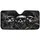 Triple Skull Biker Streetwear Grunge Hip Hop Shades For Urban Riders And Rebels Crew Car Sunshade - 3