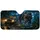Roaring T Rex Versus Off Road SUV In Storm Jungle Mud Racing Adventure For Dinosaur Fans Car Sunshade - 1