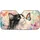 Black White Cat With Rainbow Butterfly Watercolor Decor For Daily Commute Cat Lovers Car Sunshade - 3