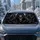 Hooded Skull Trio Dark Gothic Fantasy Decor For Horror Fans And Metal Road Trips Car Sunshade - 4