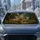 Realistic Deer Family In Deep Green Forest For Rustic Woodland Wildlife Cabin Lovers Car Sunshade - 2