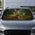 Realistic Deer Family In Deep Green Forest For Rustic Woodland Wildlife Cabin Lovers Car Sunshade - 4