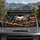 Realistic Bald Eagle With Vintage American Flag Stripes For Patriotic Road Trips Car Sunshade - 2