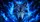 Electric Blue Flame Arctic Wolf Dark Fantasy Cabin Style For Night Driving Lovers Car Sunshade - 6