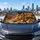 Weathered Wooden Cross In Desert Canyon For Christian Faith Road Trip Travel Gift Car Sunshade - 5