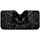 Mysterious Black Cat With Golden Eyes And Claws Gothic Halloween Decor For Pet Lovers Car Sunshade - 3