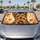 Yorkshire Terrier Puppy With Heart Paws For Dog Mom Gifts And Cozy Pet Lover Style Car Sunshade - 2