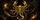 Golden Glitter Scorpion On Black Metallic Gold Zodiac Style For Astrology Fans Gifts Car Sunshade - 6