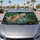 Realistic Leaping Trout With Fishing Lure And River Splash For Anglers Outdoors Fans Car Sunshade - 5