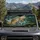 Realistic Leaping Trout With Fishing Lure And River Splash For Anglers Outdoors Fans Car Sunshade - 2