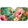Ruby Throated Hummingbird With Tropical Hibiscus For Summer Garden Nature Lovers Car Sunshade - 3